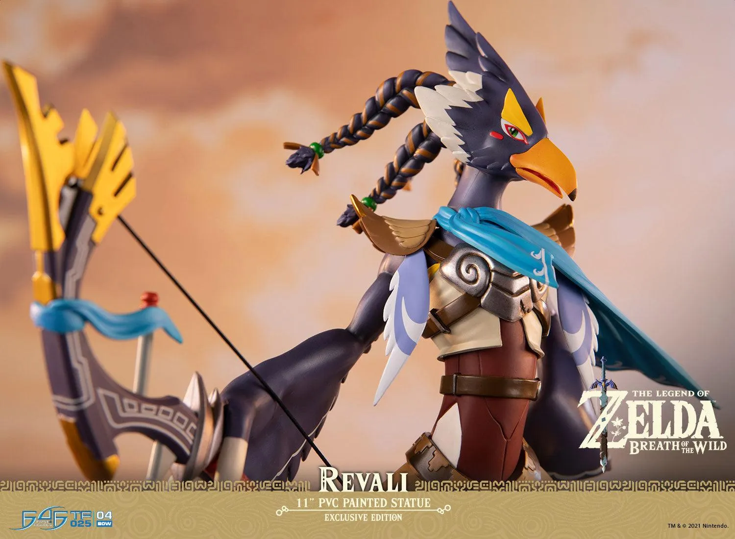 First 4 Figures Zelda Breath of the Wild Revali statuetă PVC Exclusive LED