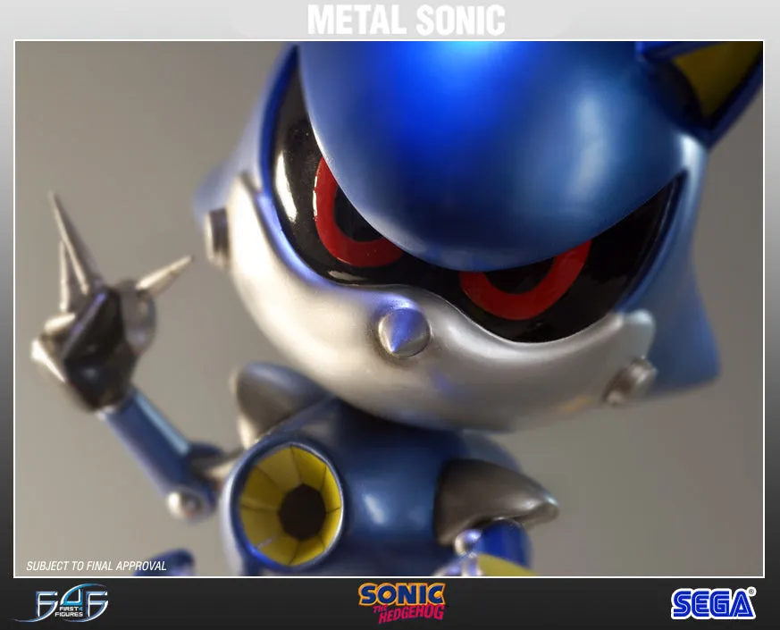 First 4 Figures Metal Sonic statueta Classic rasina