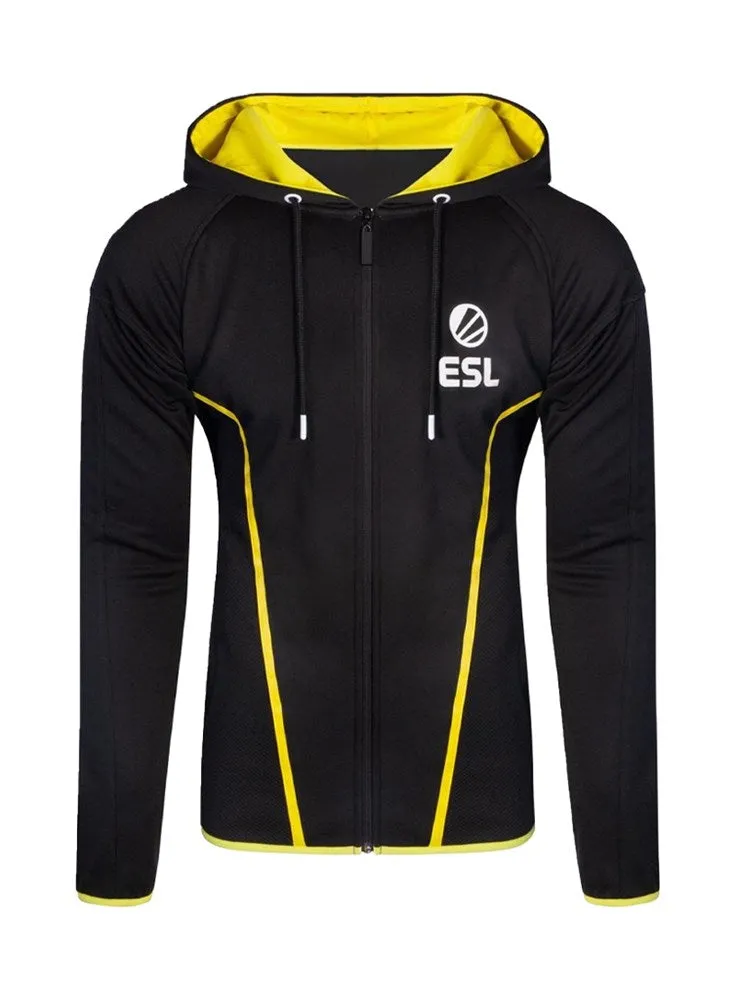 ESL Zip Jacket hanorac negru poliester