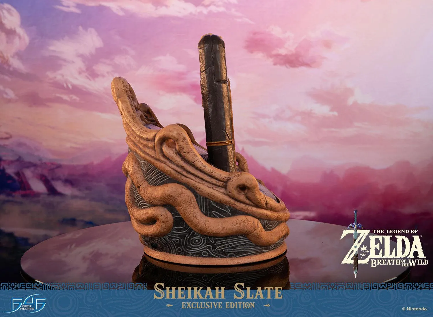 First 4 Figures Zelda Breath of the Wild Sheikah Slate replică Exclusive