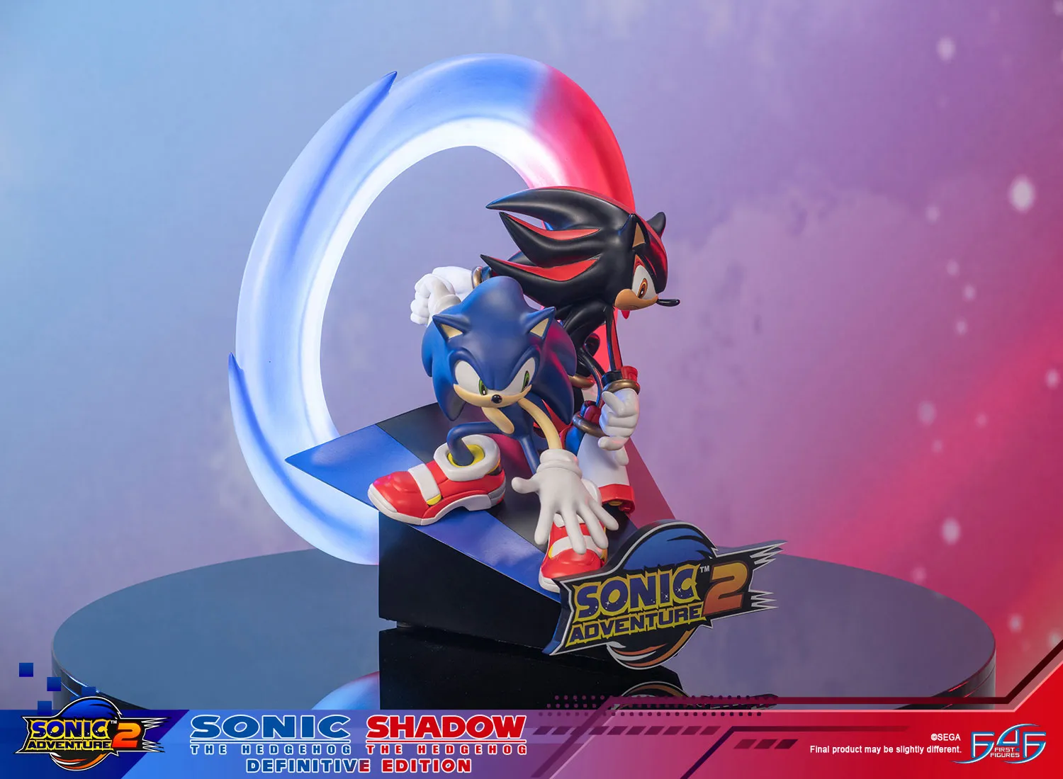 First 4 Figures Sonic Adventure 2 Sonic Shadow statuetă Definitive
