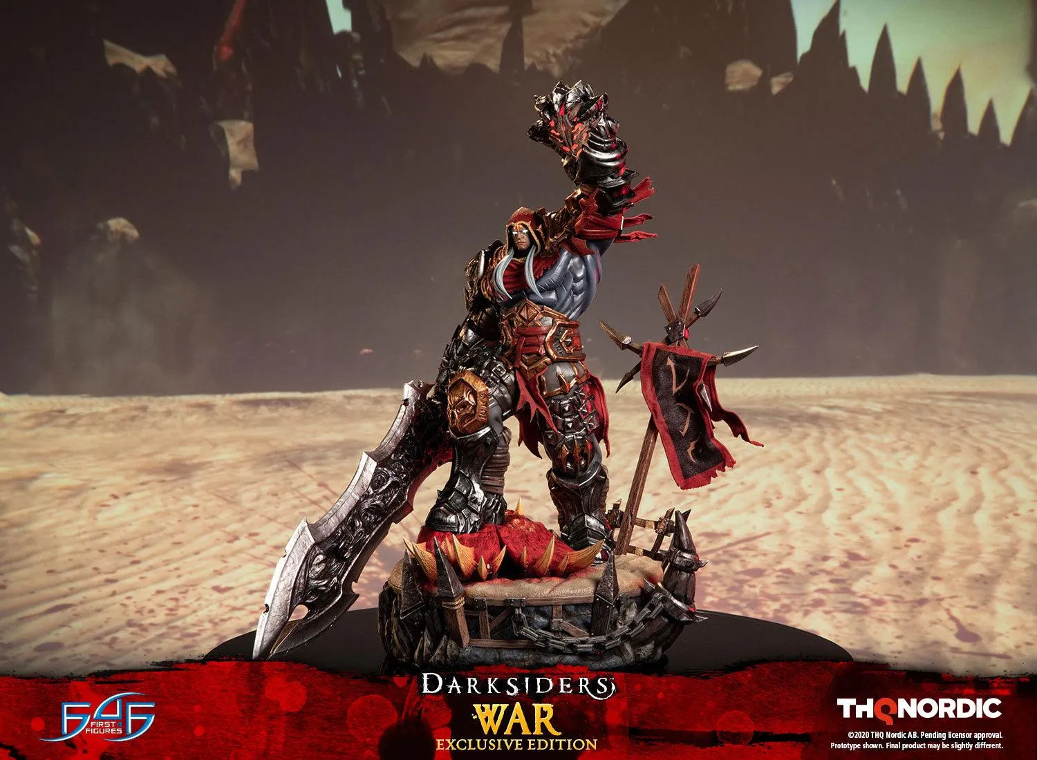 First 4 Figures Darksiders War statuetă Exclusive LED 1/6