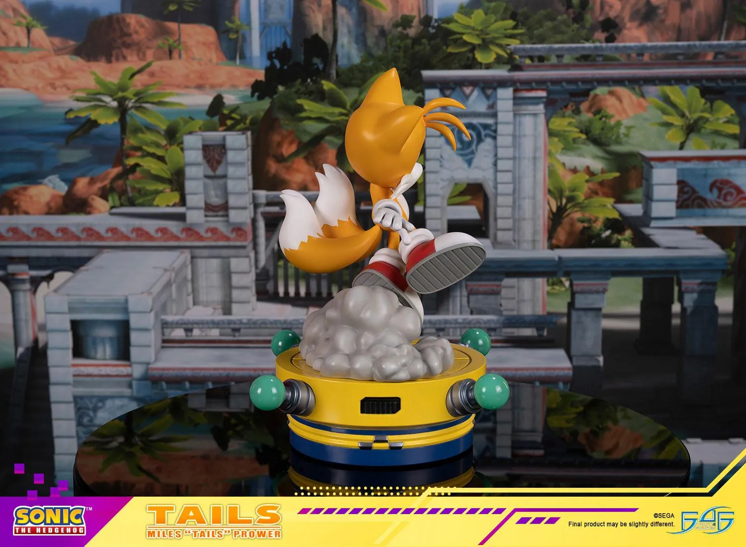First 4 Figures Sonic Tails statuetă rășină 35 cm