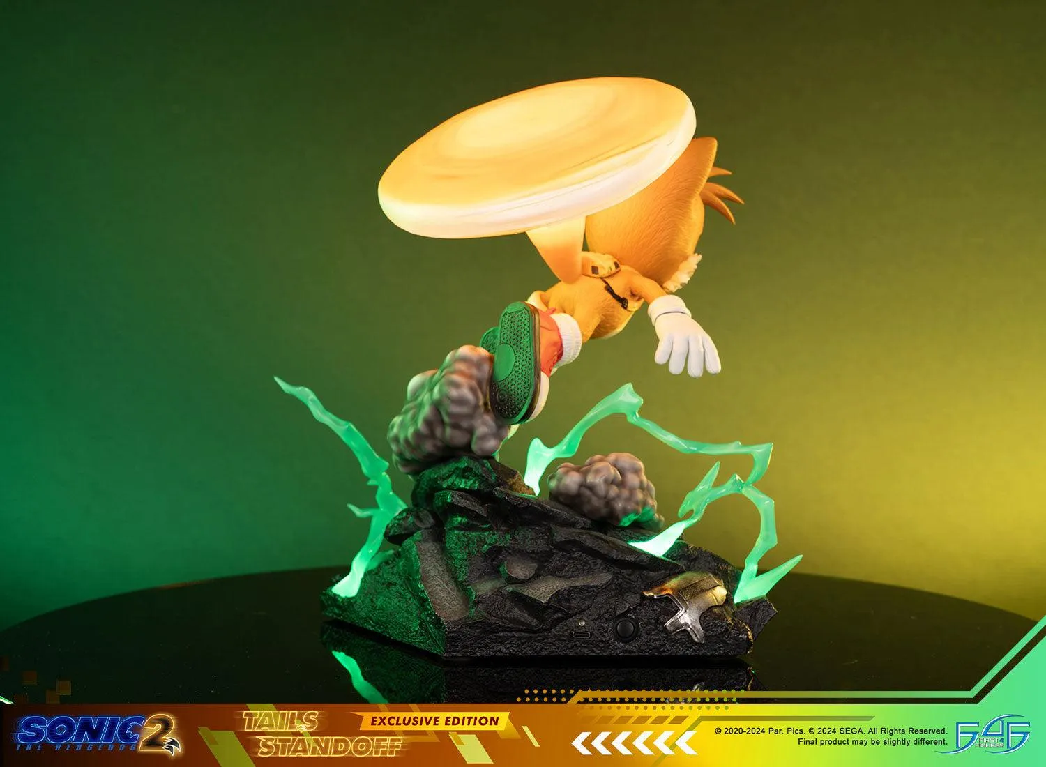 First 4 Figures Sonic 2 Tails Standoff statuetă rășină Exclusive
