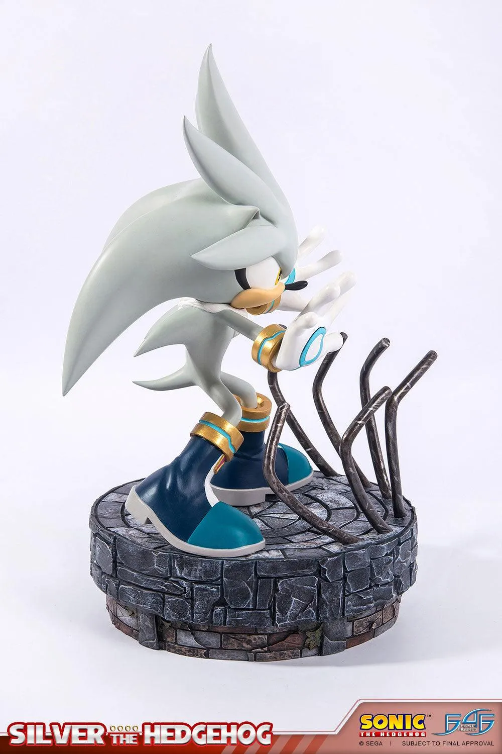 First 4 Figures Silver Hedgehog statueta Regular polystone