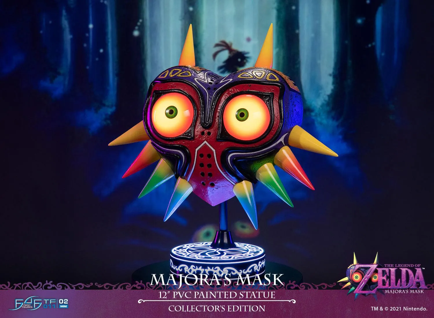 First 4 Figures Zelda Majora's Mask mască PVC Collector's LED