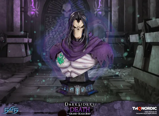 First 4 Figures Darksiders Death bust rasina rotativ