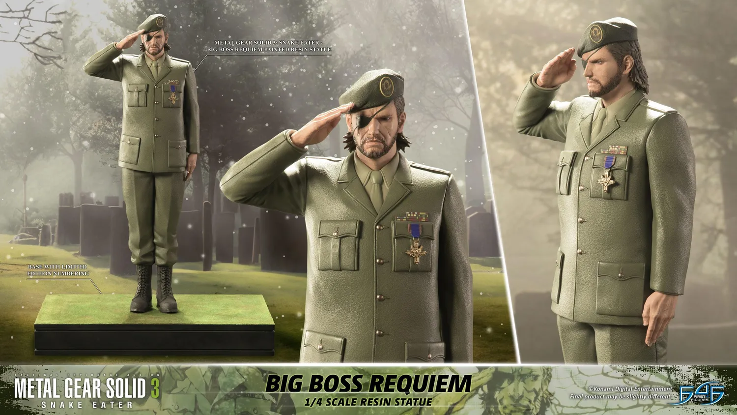 First 4 Figures Big Boss Requiem statueta rasina 55 cm