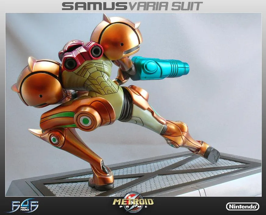 First 4 Figures Metroid Samus Varia Suit statuetă polystone