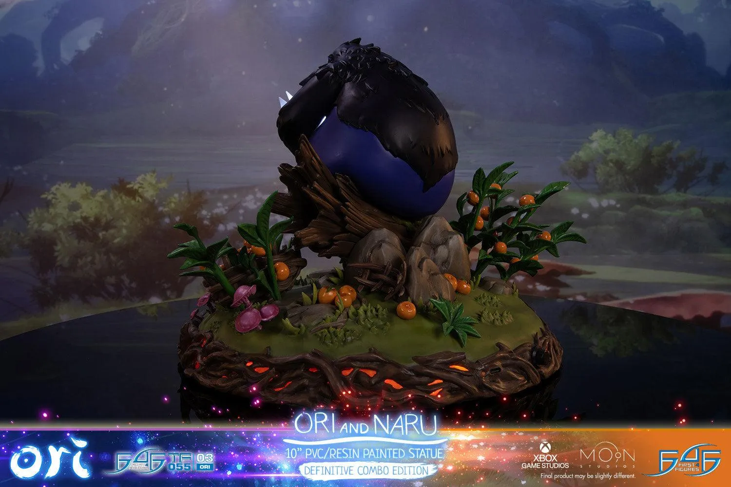 First 4 Figures Ori Blind Forest Ori and Naru statueta Combo LED