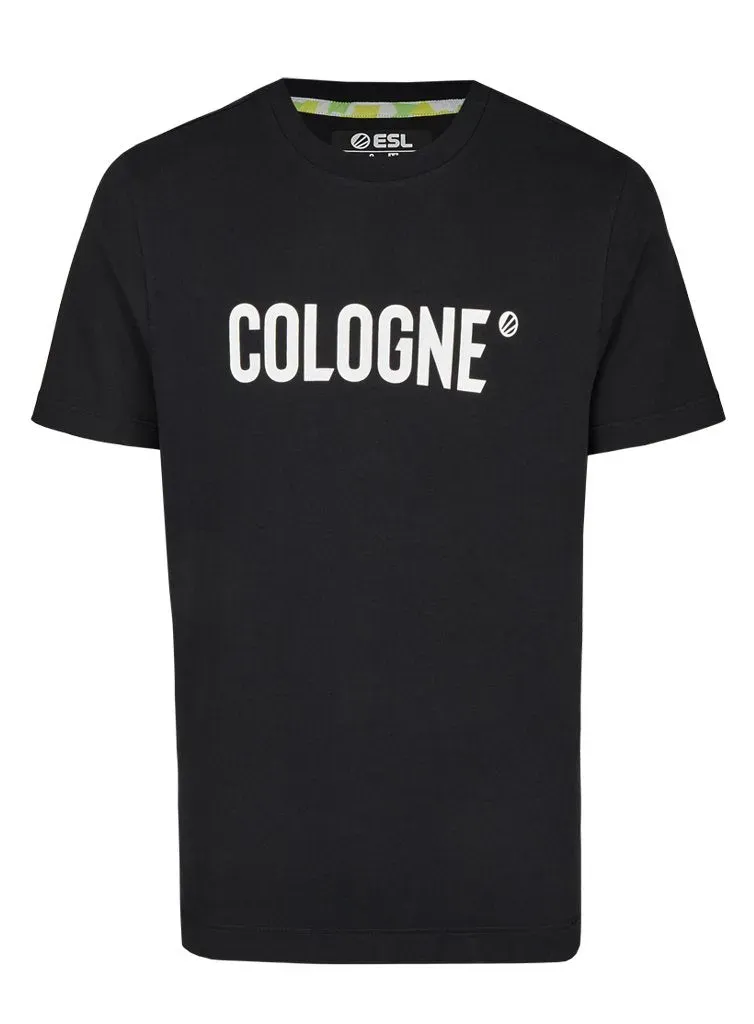 ESL Local Hero Cologne tricou Negru bumbac