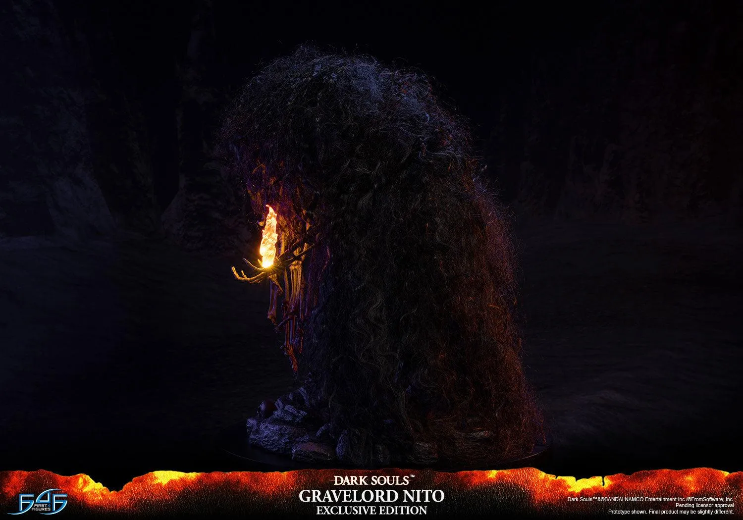 First 4 Figures Dark Souls Gravelord Nito statueta Exclusive LED