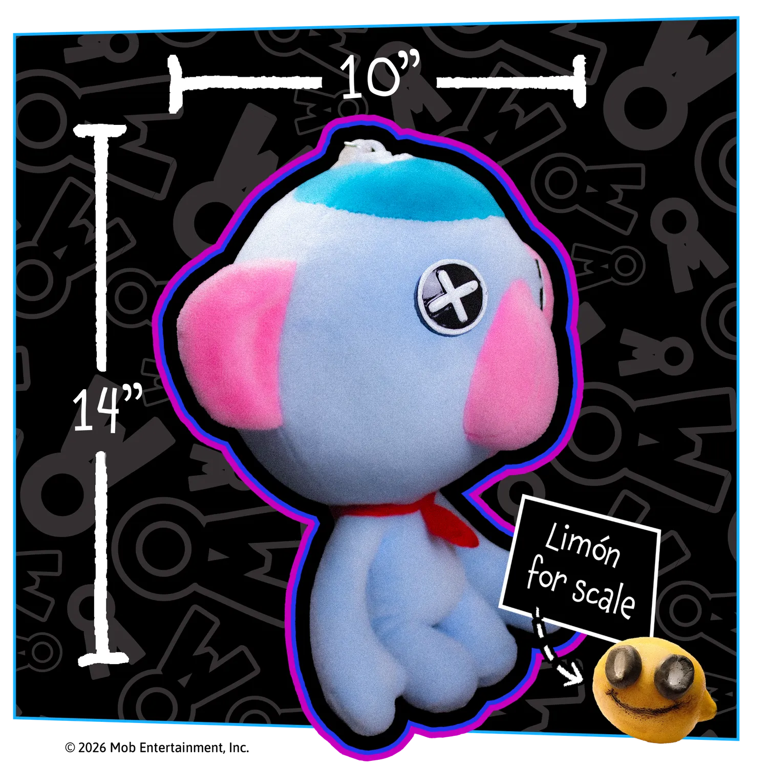 Huggy Wuggy Poppy Playtime Doodle Bones plus reversibil 35 cm
