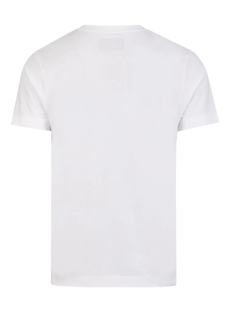 DreamHack Classic tricou alb bumbac maneca scurta
