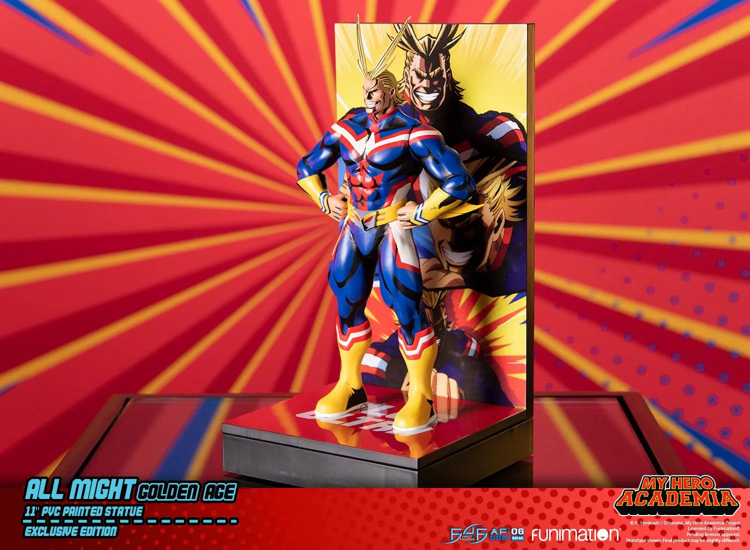 First 4 Figures All Might Golden Age figurina Exclusive