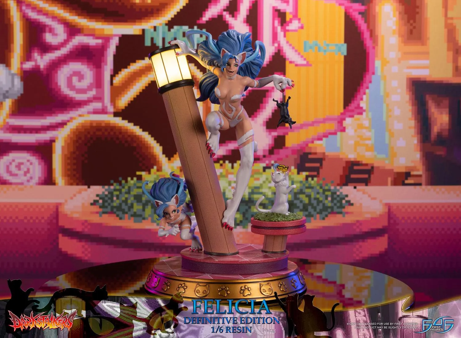 First 4 Figures Felicia Definitive statueta LED rasina