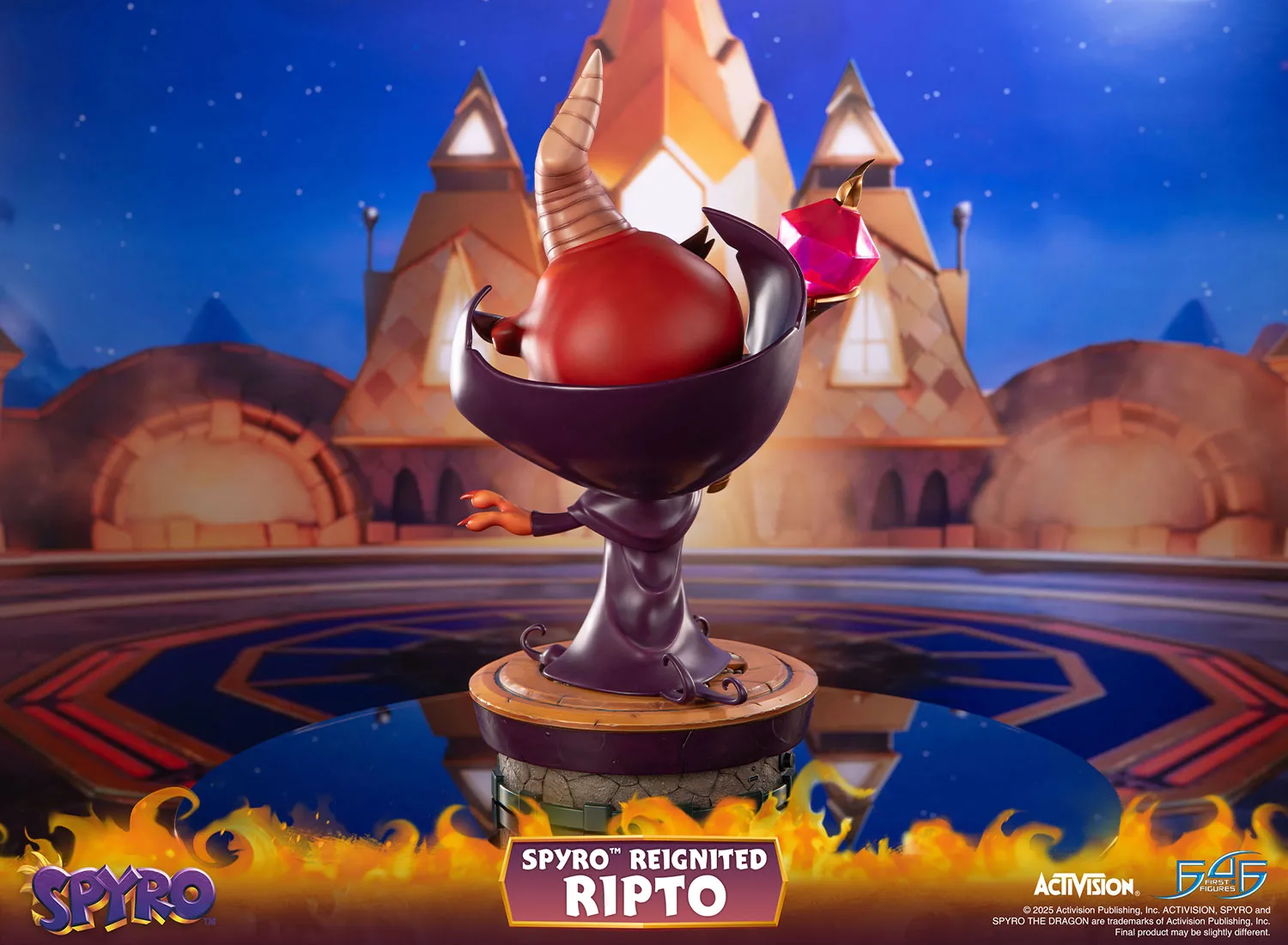 First 4 Figures Spyro Reignited Ripto statuetă rășină 46,5 cm