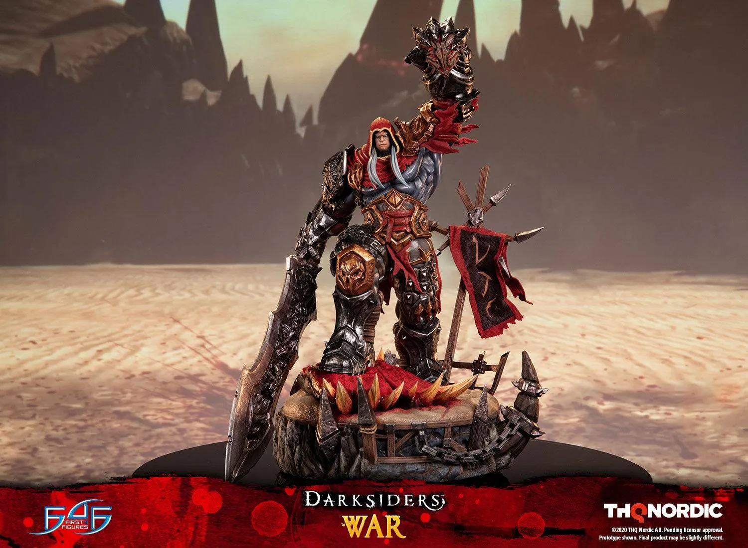 First 4 Figures Darksiders War Standard statuetă rășină 1/6