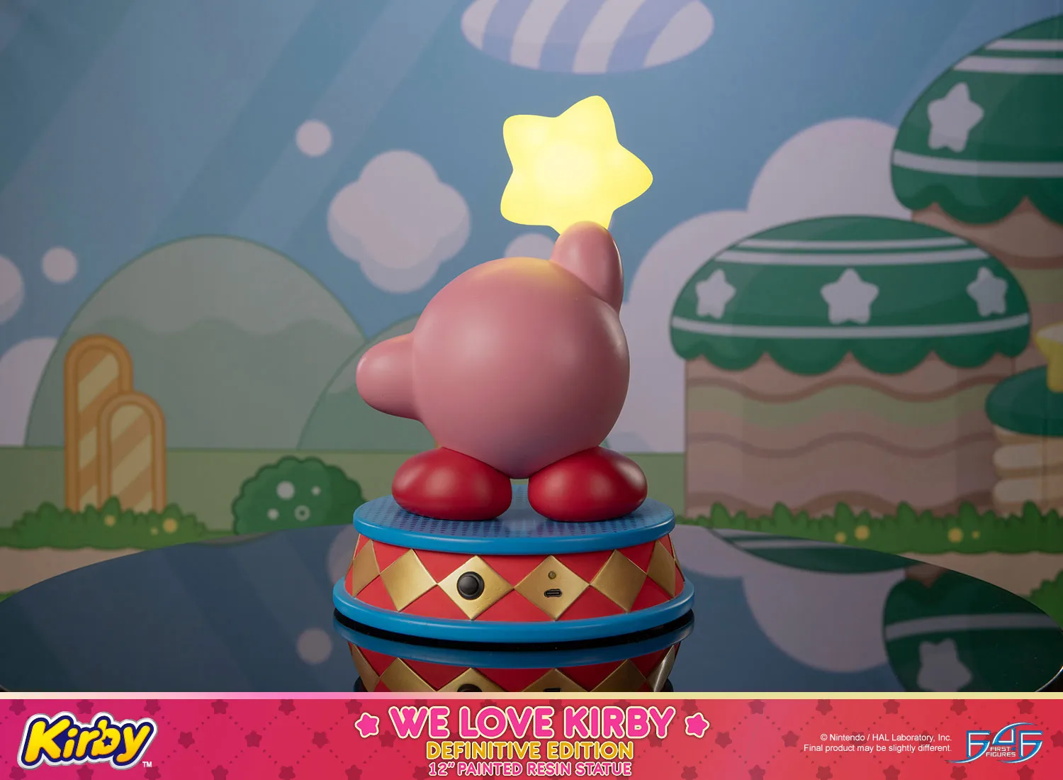 First 4 Figures Kirby We Love Kirby Definitive statuetă LED