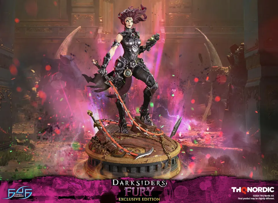 First 4 Figures Darksiders Fury statueta Exclusive Edition LED