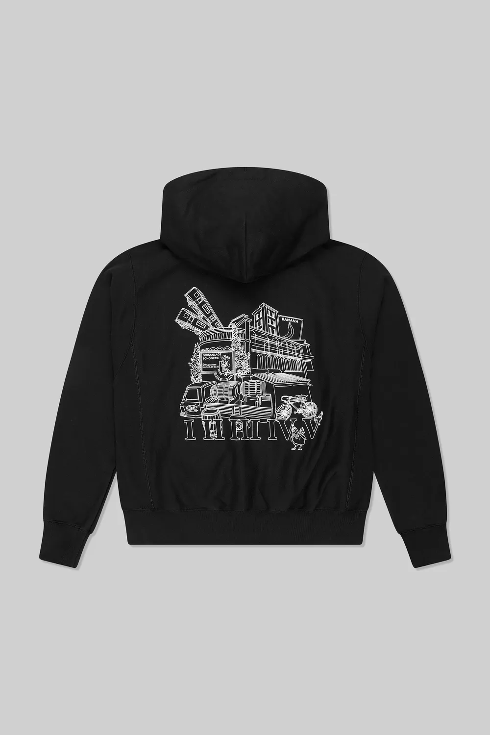 ESL Gaming x Champion Graphic hanorac negru fleece