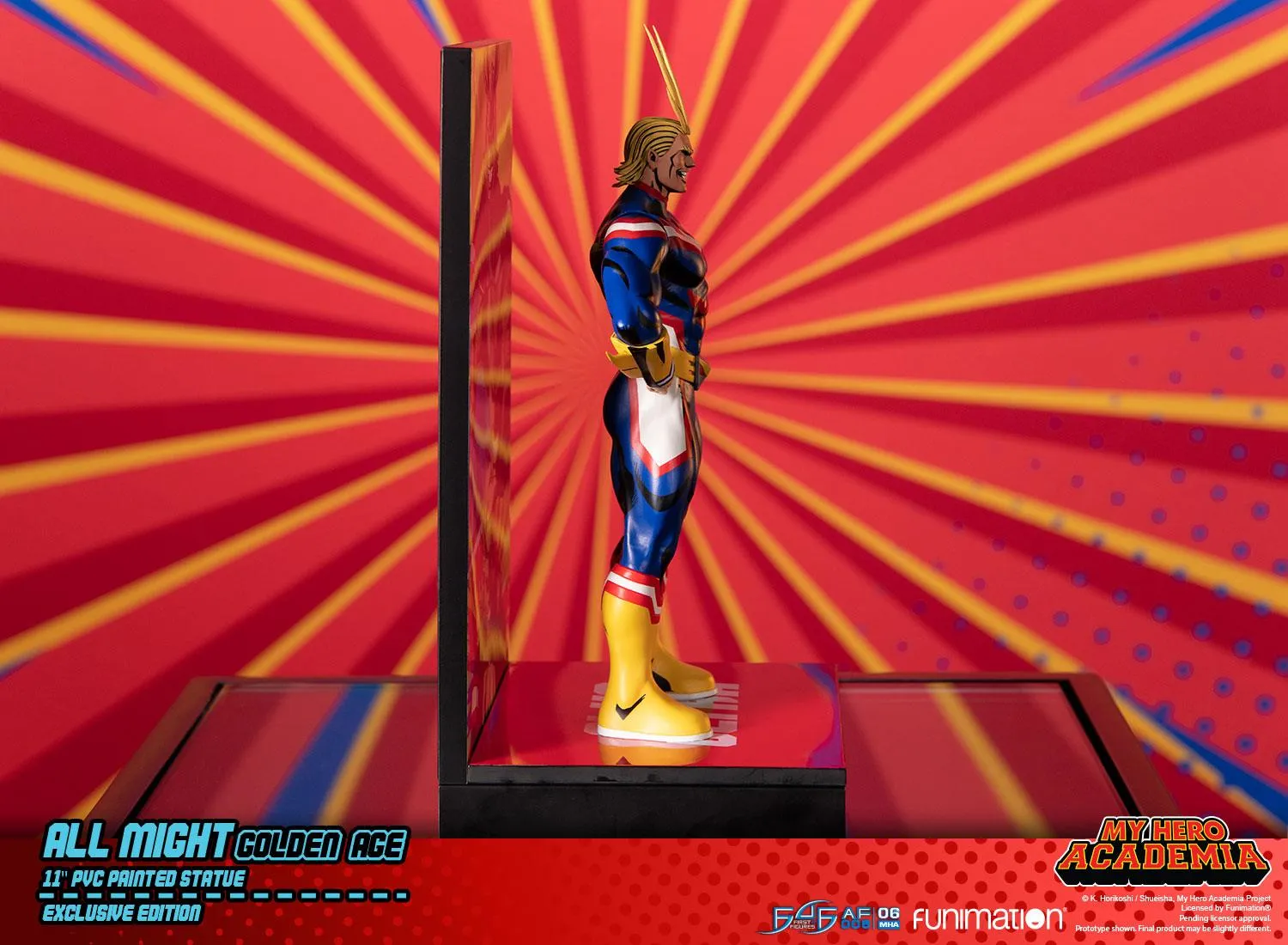 First 4 Figures All Might Golden Age figurina Exclusive