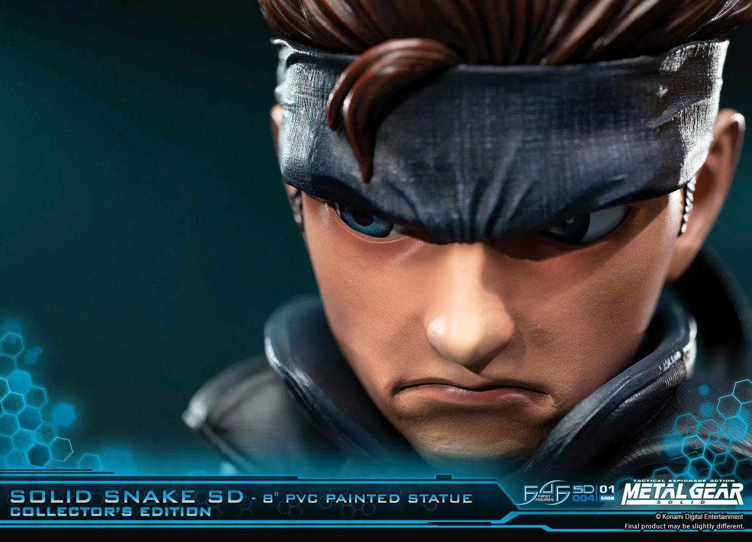 First 4 Figures Metal Gear Snake SD figurina 20cm