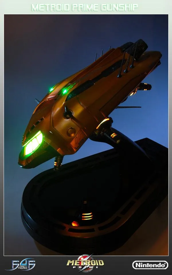 First 4 Figures Metroid Prime statuetă Gunship LED navă