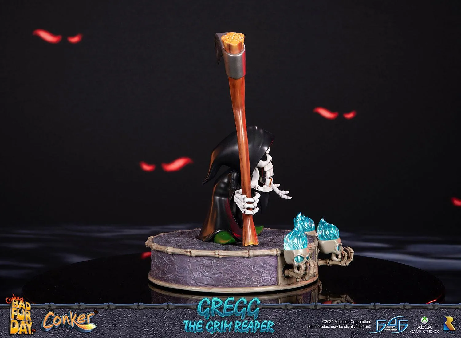 First 4 Figures Conker Gregg Grim Reaper statuetă rășină 36 cm