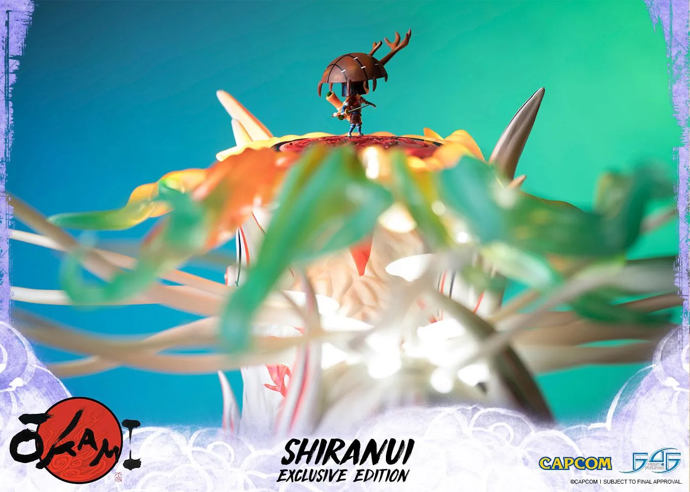 First 4 Figures Okami Shiranui statueta Exclusive Edition