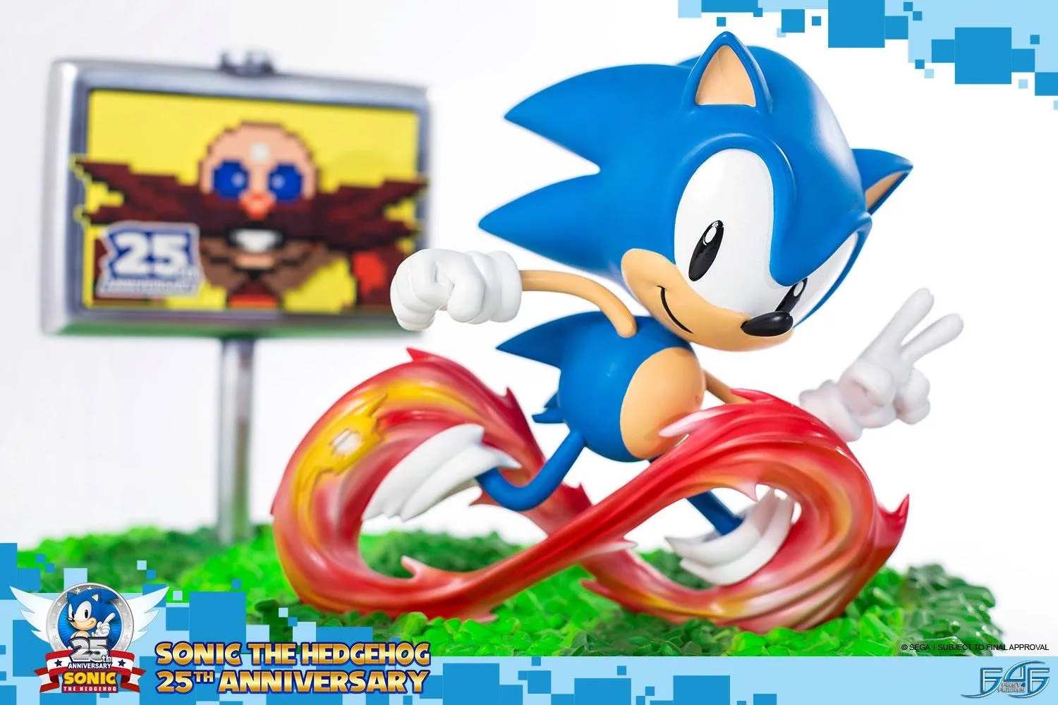 First 4 Figures Sonic 25th Anniversary statueta Regular