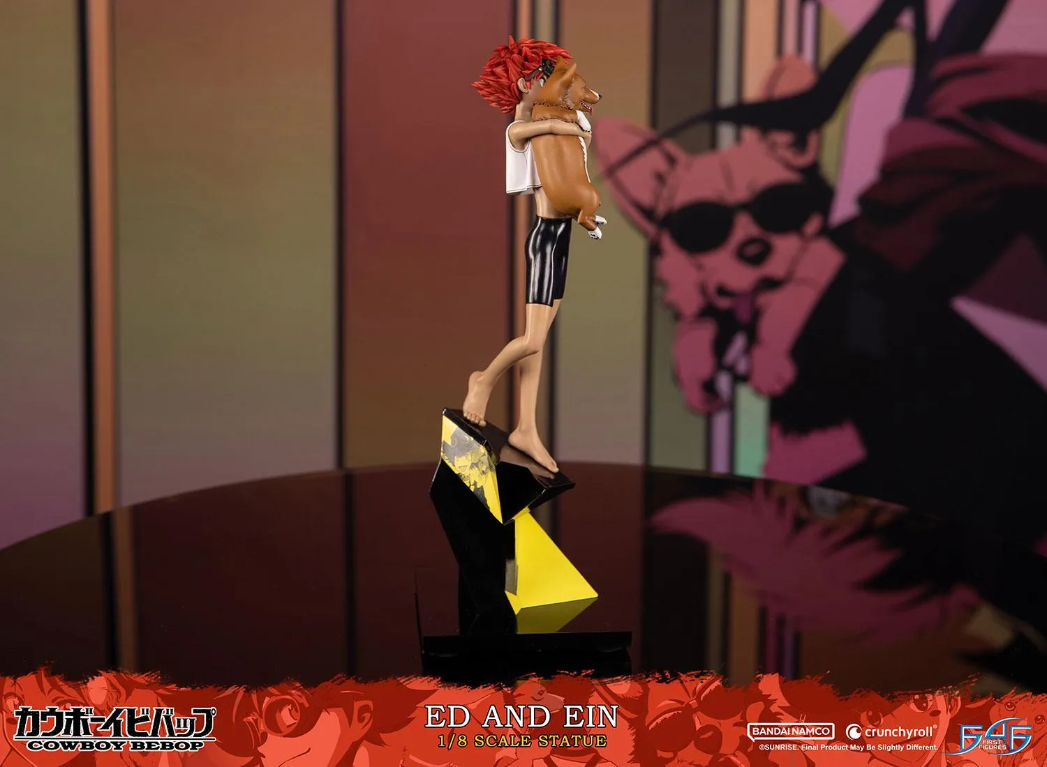 First 4 Figures Cowboy Bebop Ed and Ein figurină 1/8