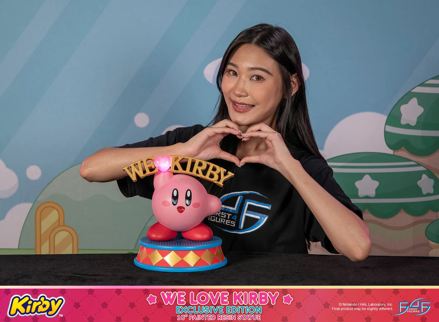 First 4 Figures Kirby We Love Kirby statuetă Exclusive LED