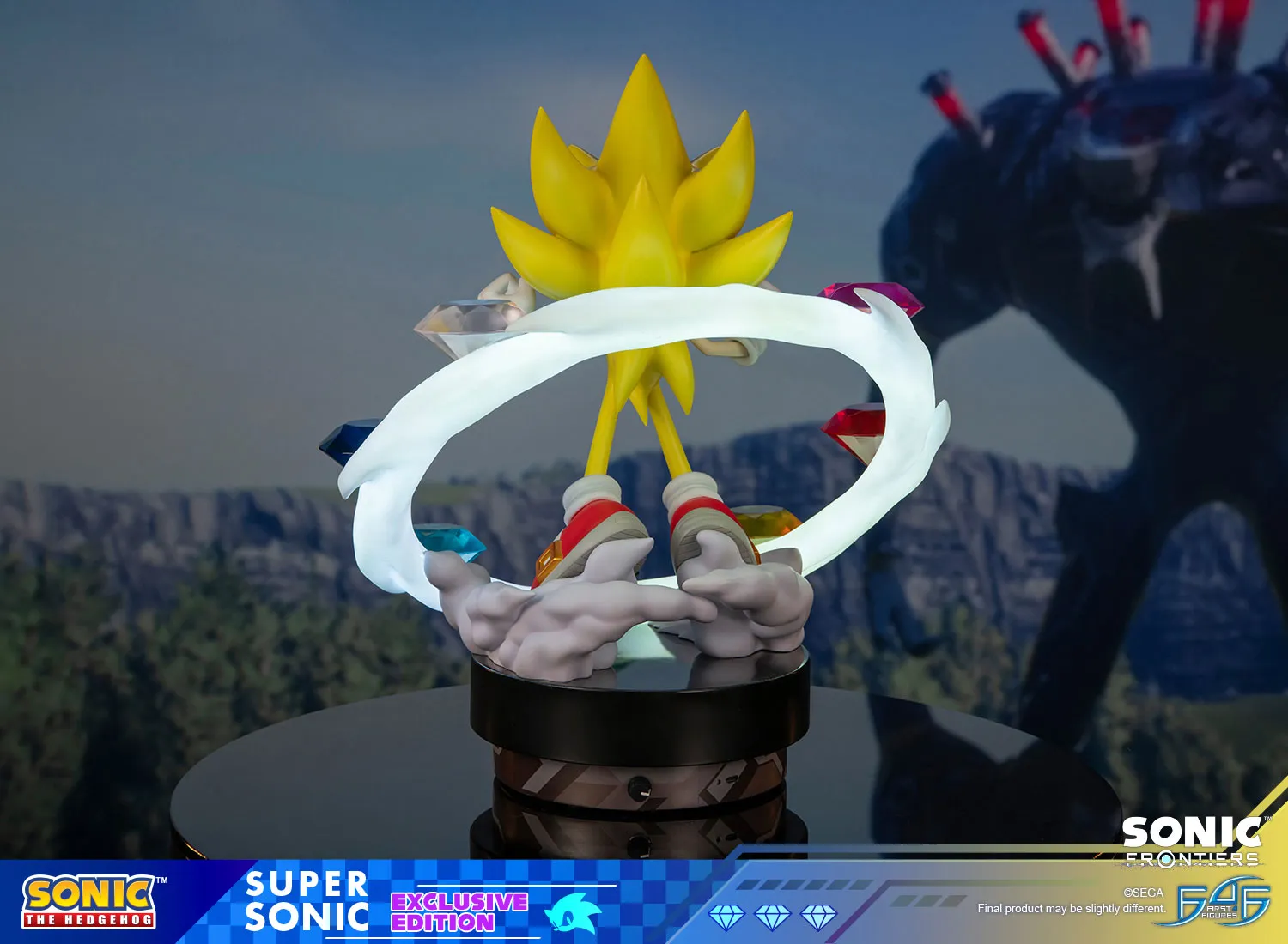 First 4 Figures Sonic Frontiers Super Sonic statuetă Exclusive