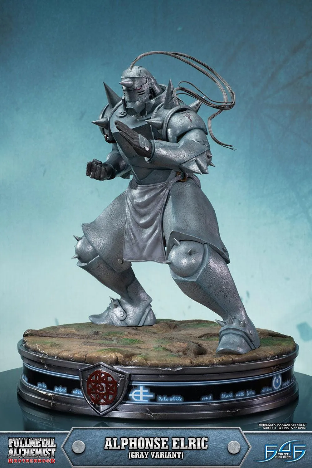 First 4 Figures Fullmetal Alphonse Elric statueta gri Regular