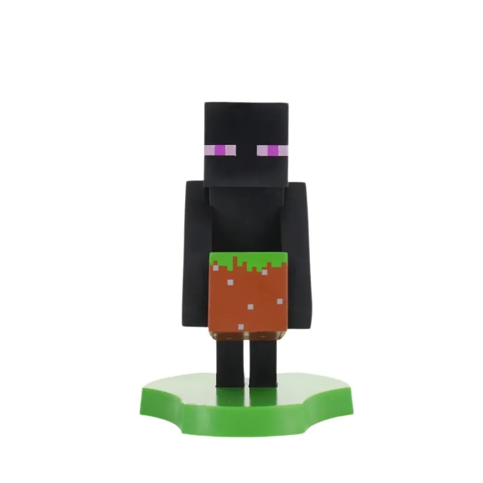 Exquisite Gaming Mini Cable Guys Enderman suport telefon negru