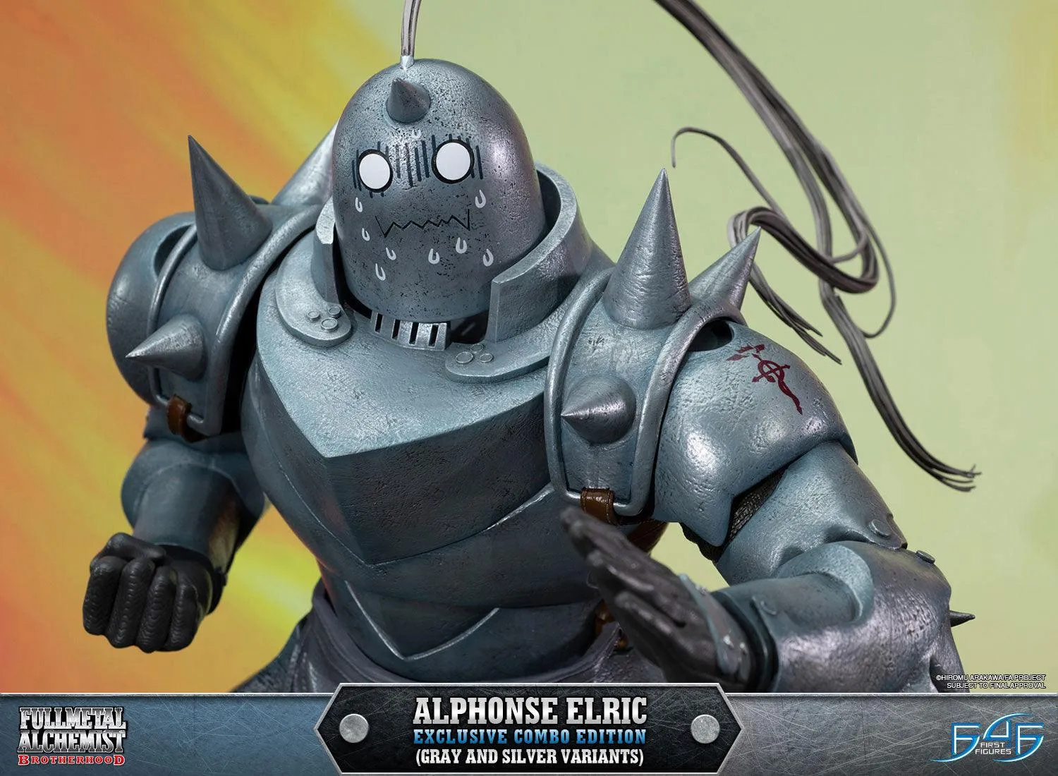 First 4 Figures Alphonse Elric Combo statuetă Exclusive Gray Silver