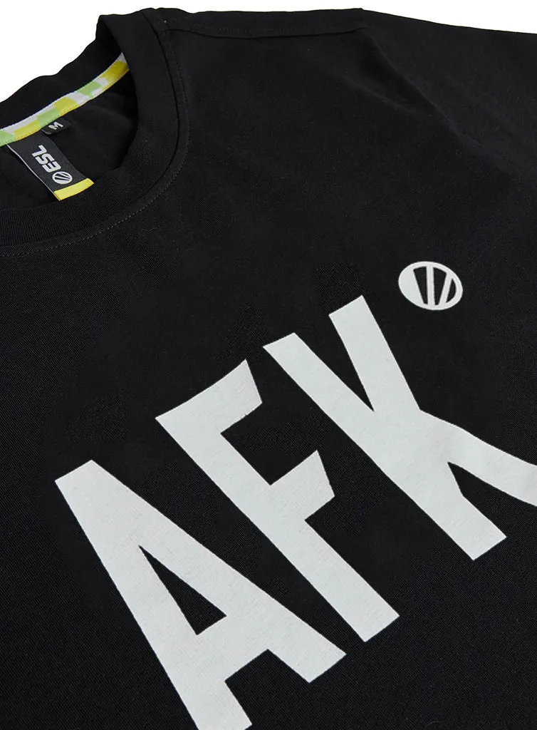 ESL TM Series AFK tricou negru bumbac