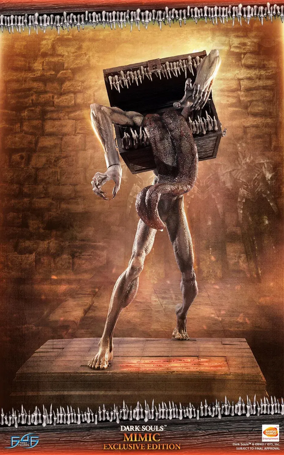 First 4 Figures Dark Souls Mimic statuetă Exclusive LED