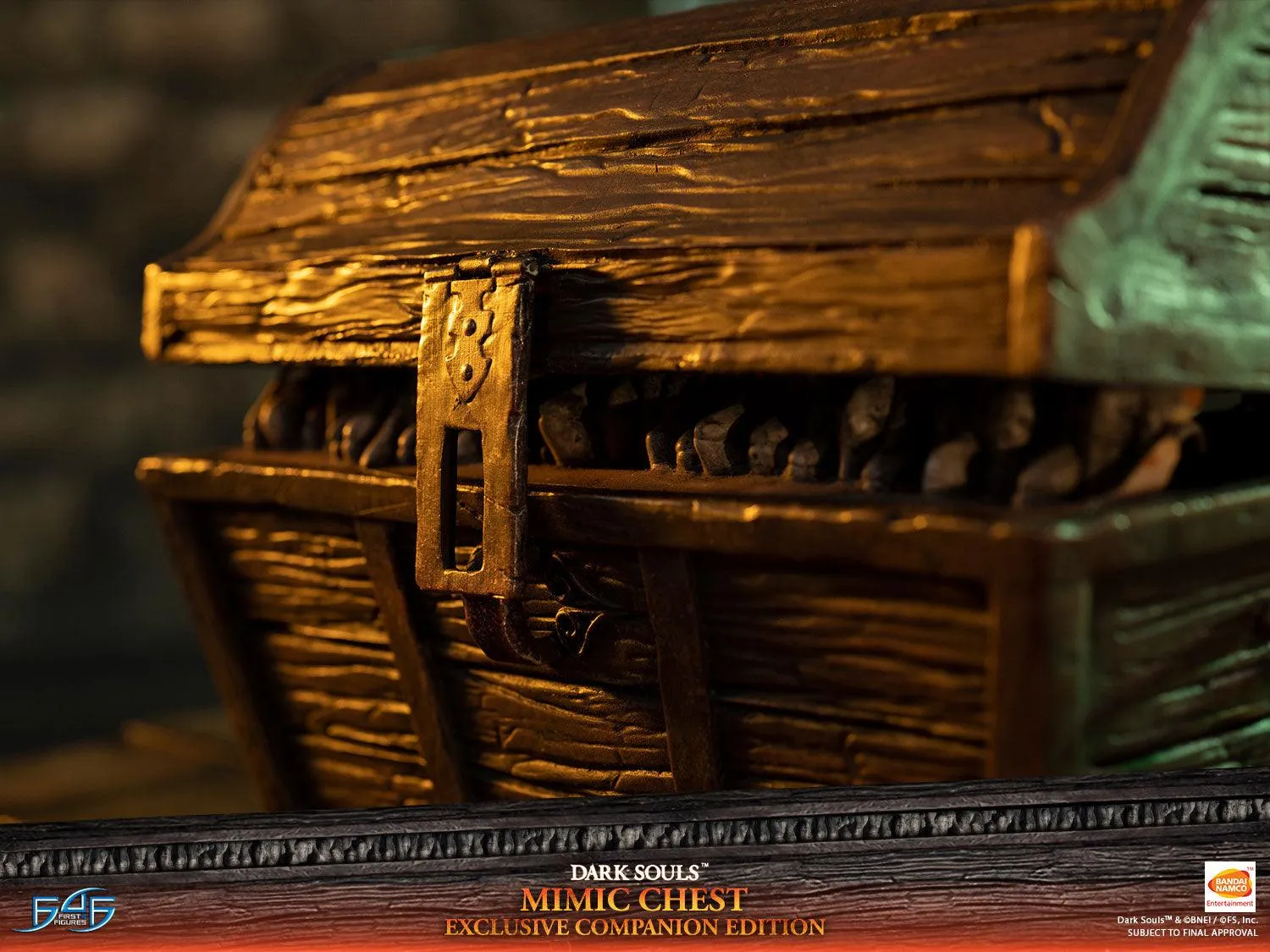 First 4 Figures Dark Souls Mimic Chest statuetă Companion LED