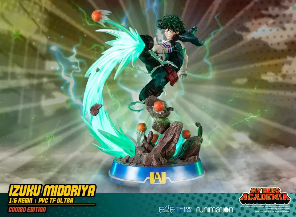 First 4 Figures My Hero Midoriya statuetă Exclusive Combo LED