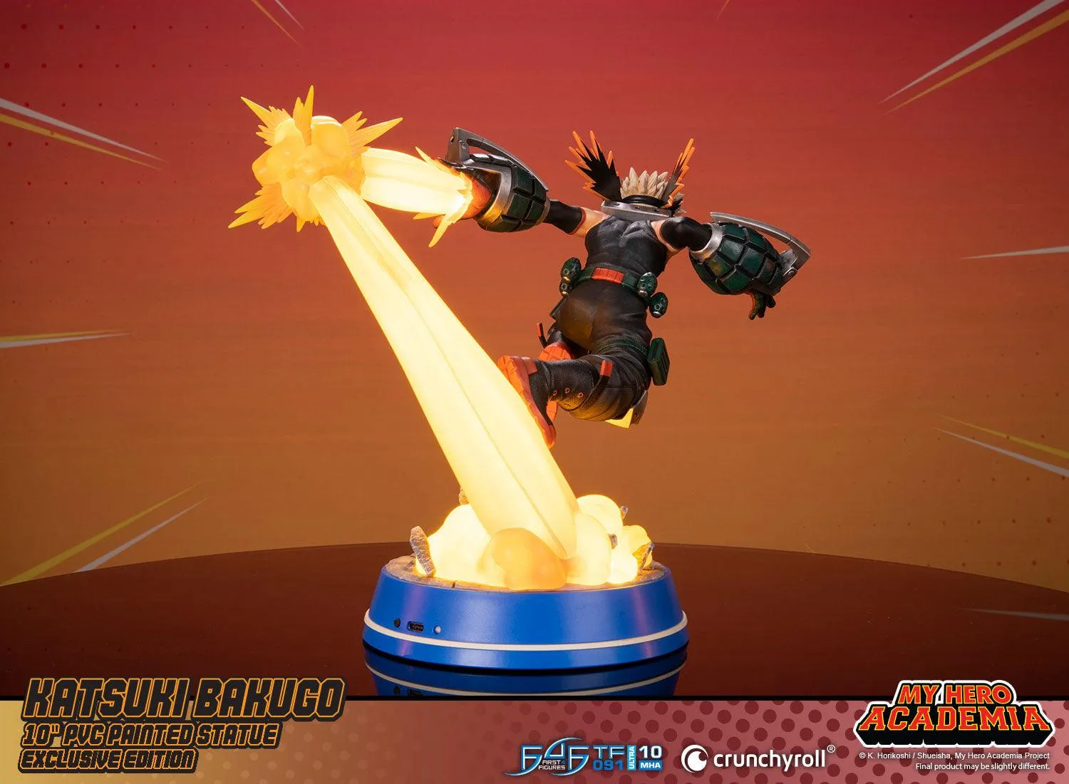 First 4 Figures Bakugo figurina PVC Exclusive LED