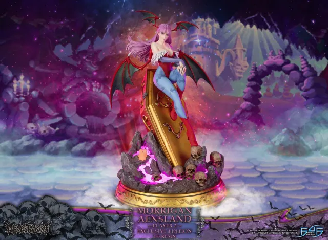 First 4 Figures Darkstalkers Morrigan statuetă rășină Player 2
