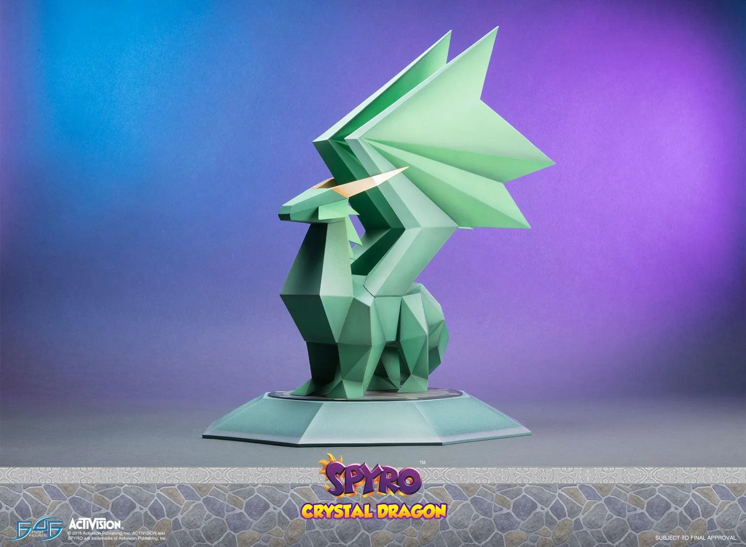 First 4 Figures Spyro Crystal Dragon statueta regular 56cm rasina
