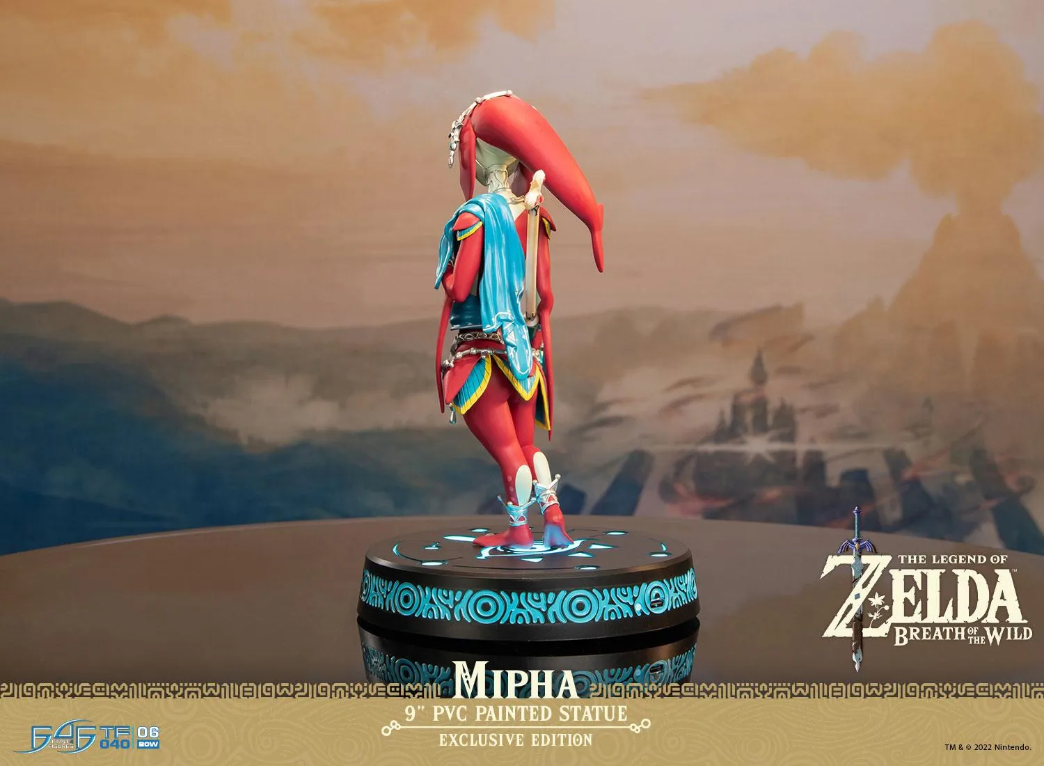 First 4 Figures Zelda Mipha statuetă PVC Exclusive Edition cu LED