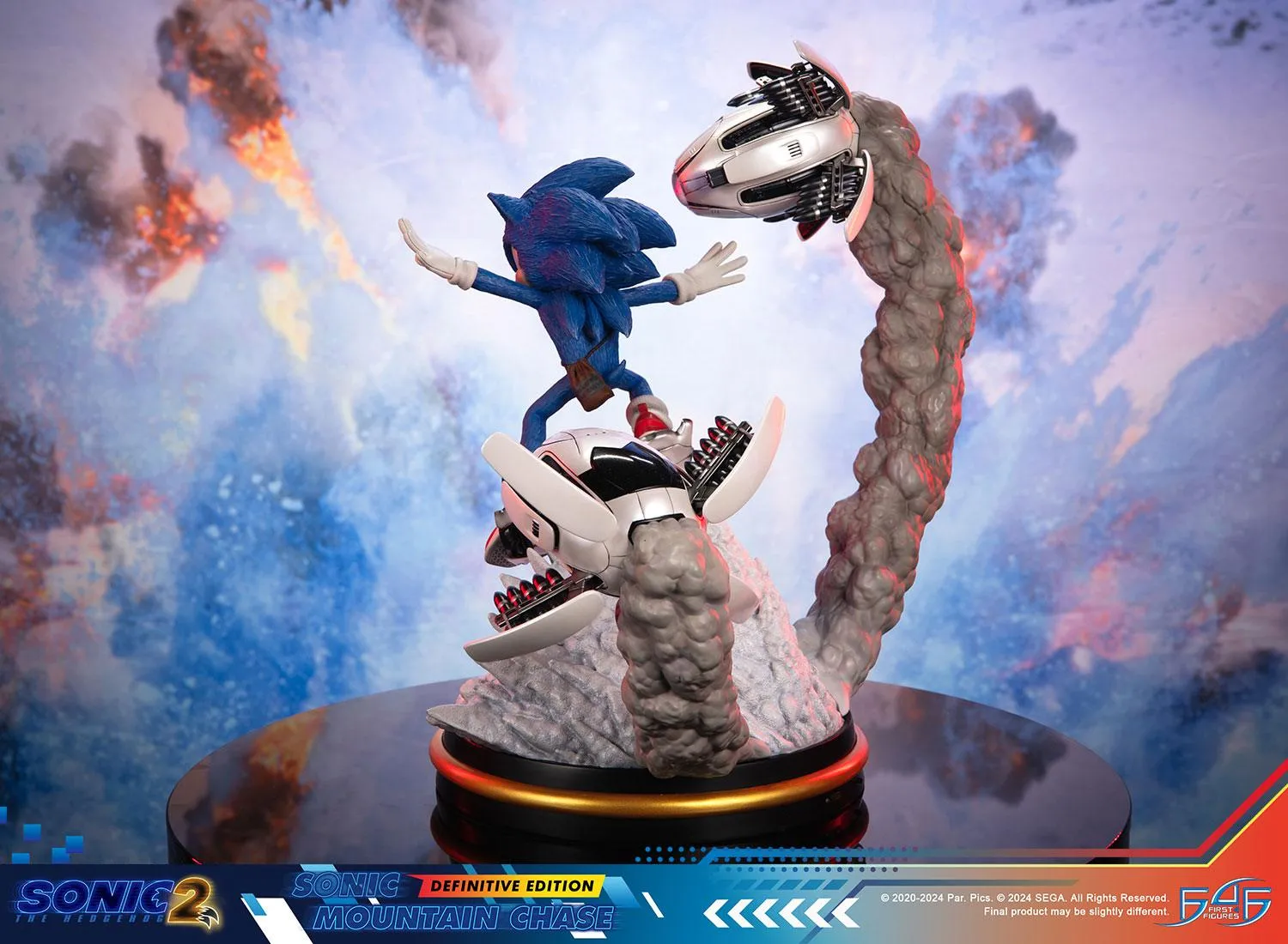 First 4 Figures Sonic Mountain Chase statueta Definitive LED