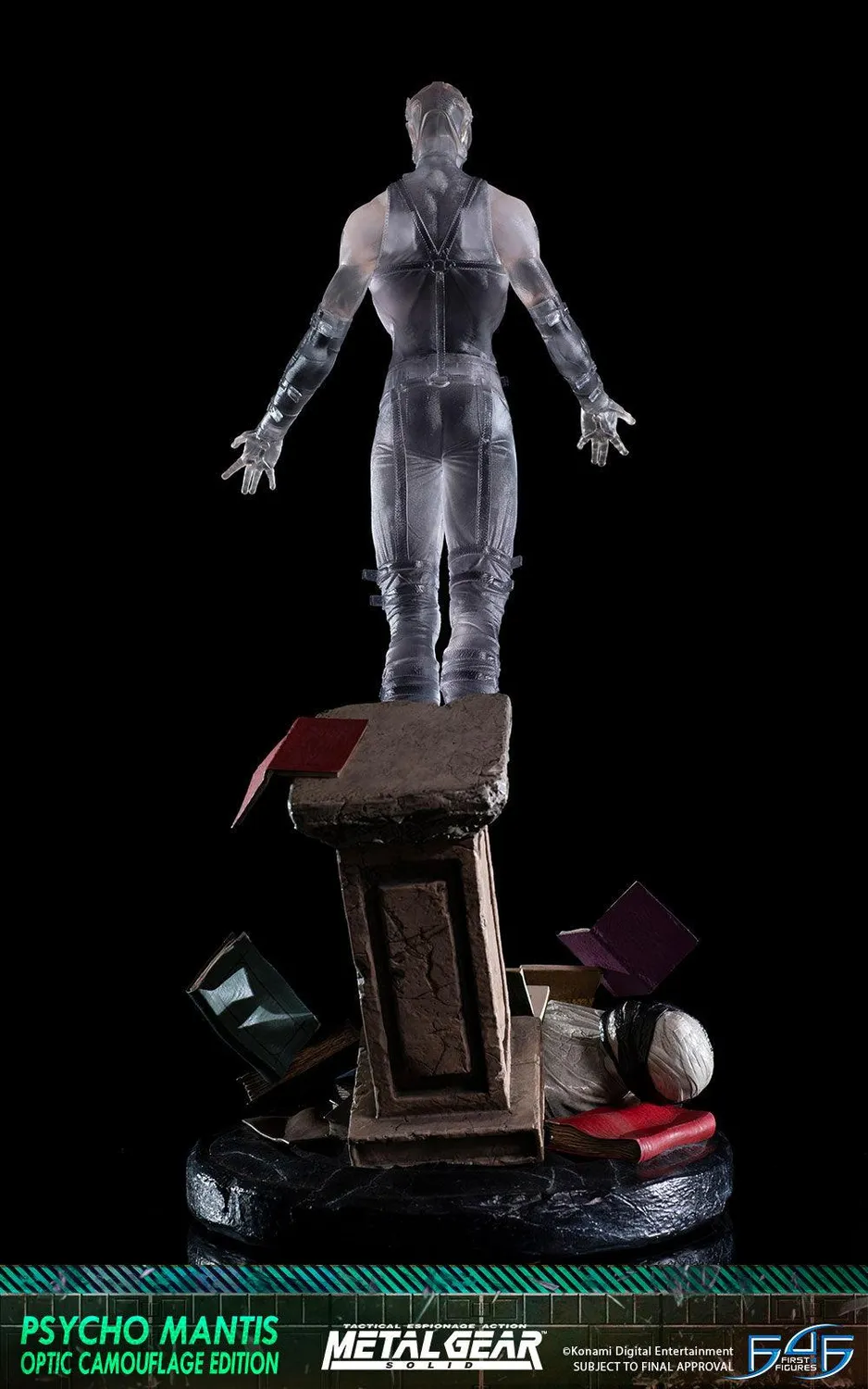 First 4 Figures Metal Gear Solid Psycho Mantis statueta Optic Camouflage