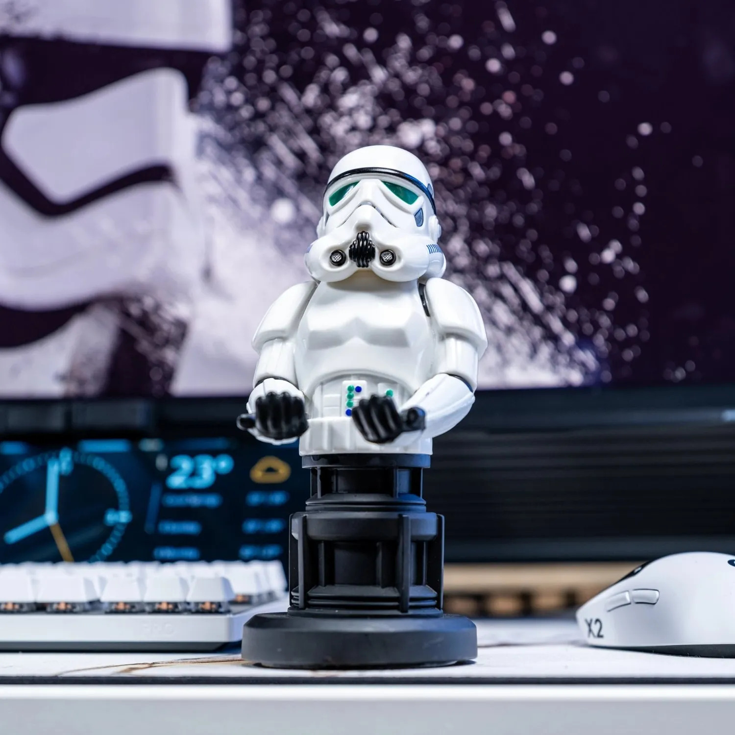Exquisite Gaming Cable Guys Stormtrooper suport controller Star Wars