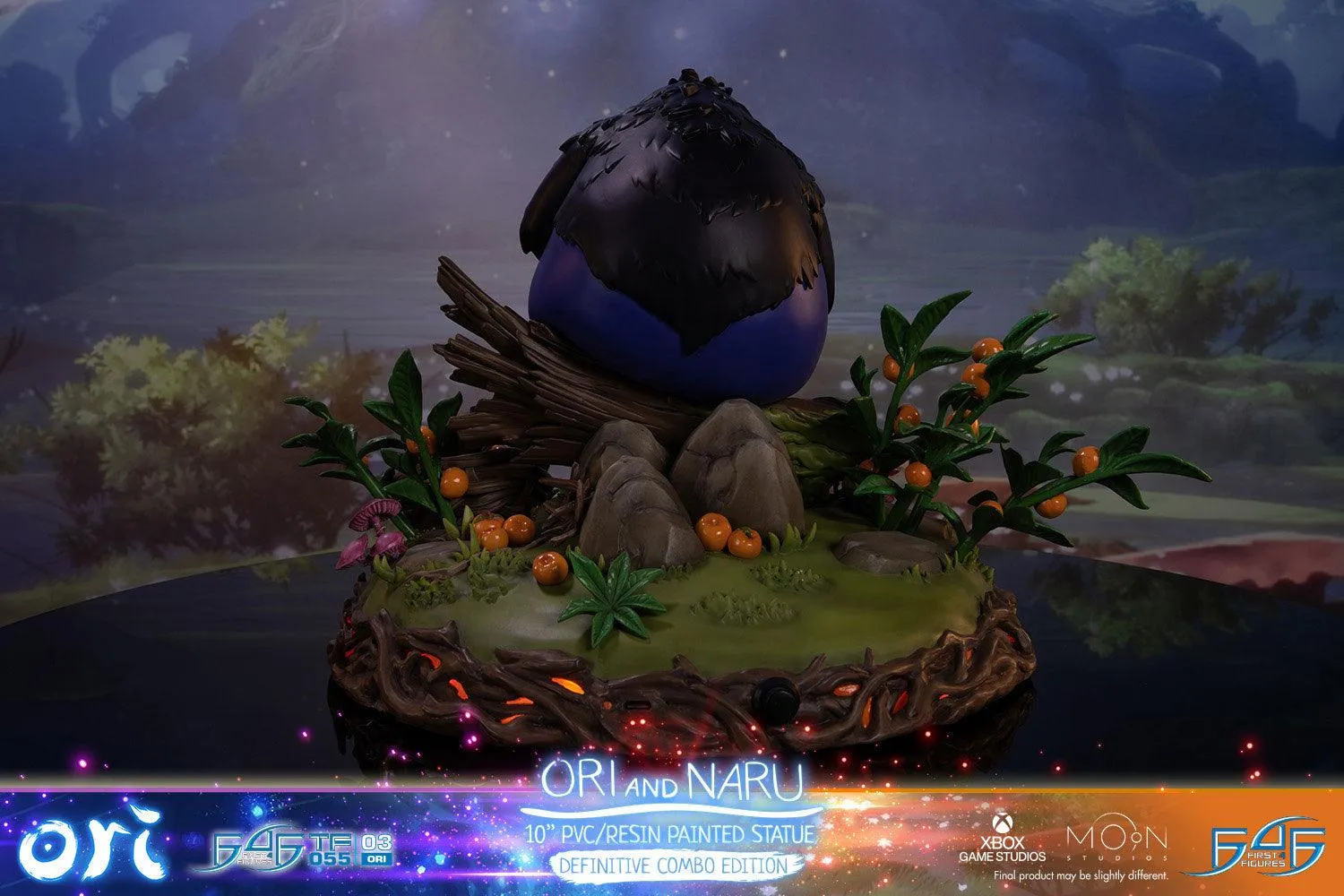 First 4 Figures Ori Blind Forest Ori and Naru statueta Combo LED