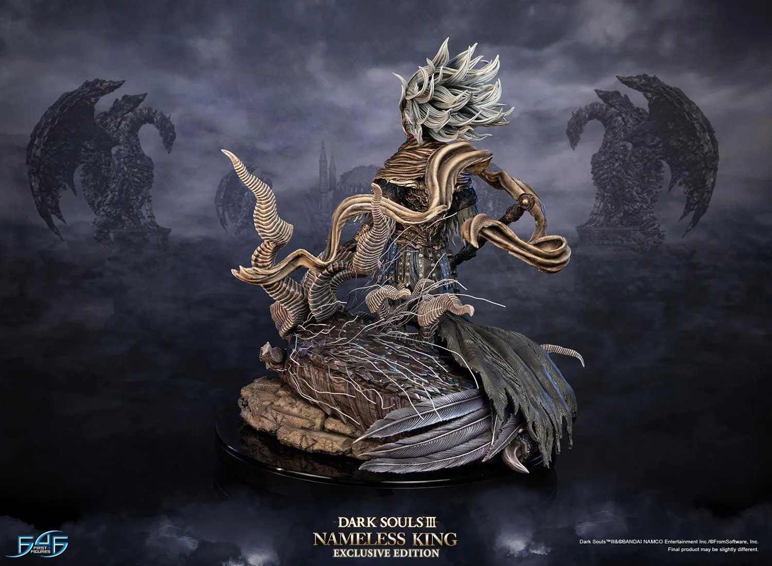 First 4 Figures Dark Souls Nameless King statueta LED
